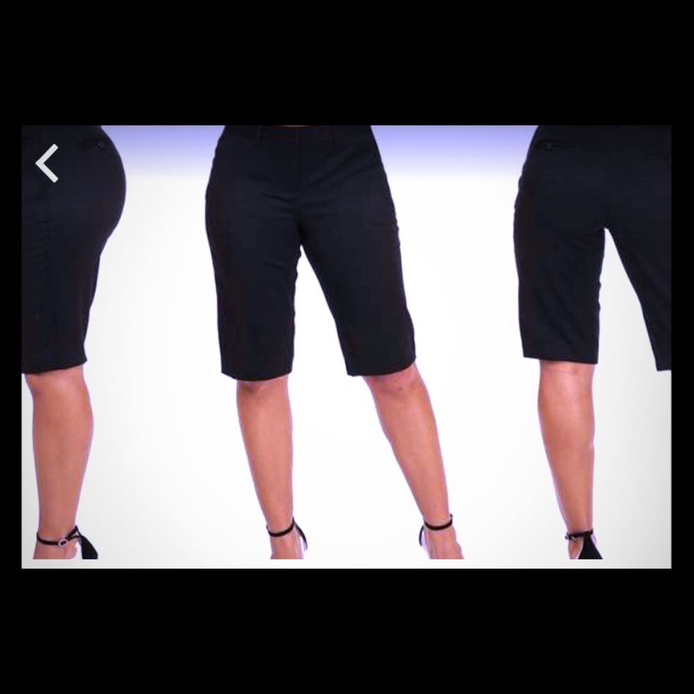 Women’s mid-rise Bermuda shorts
